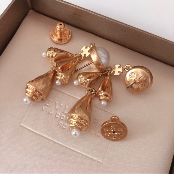 ToryBurch Poetry Of Things Pearl Earring - Picture 5 of 8